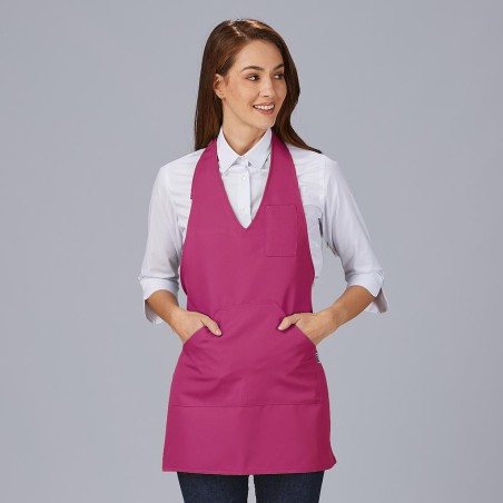 DELANTAL BISTRO SARGA POLIESTER 80X65 CM