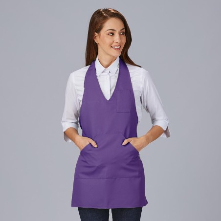 DELANTAL BISTRO SARGA POLIESTER 80X65 CM