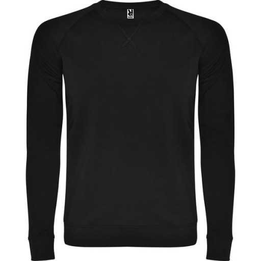 ANNAPURNA Sudadera de algodón de manga entallada estilo ranglán. 2