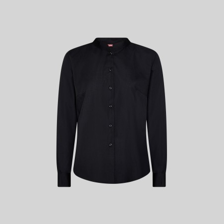 Camisa mujer manga larga cuello mao popelín Garys | WORKERS UNIFORMES