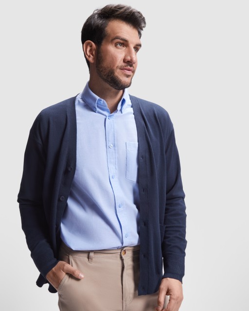 CHAQUETA HOMBRE PUNTO FINO 2