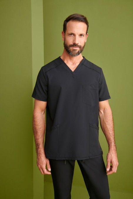 Casaca Sanitaria Cuello V Phoenix 23.24 – WORKERS UNIFORMES