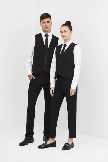 CHALECO MUJER CREMALLERA SLIM FIT