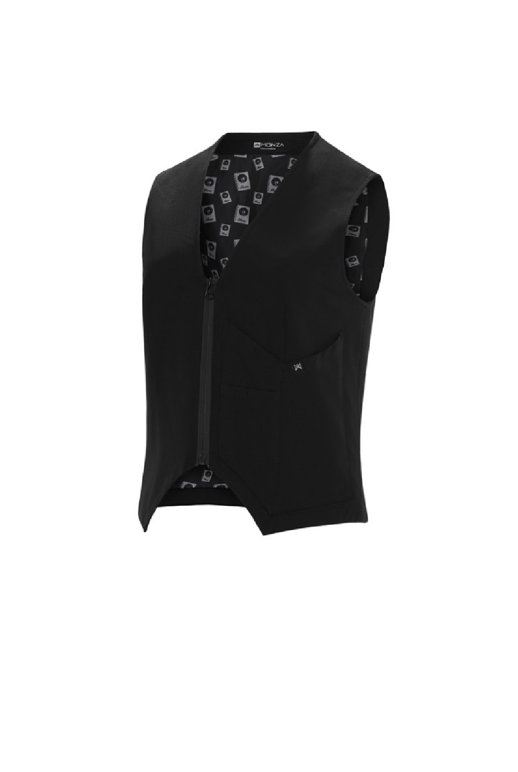 CHALECO MUJER CREMALLERA SLIM FIT