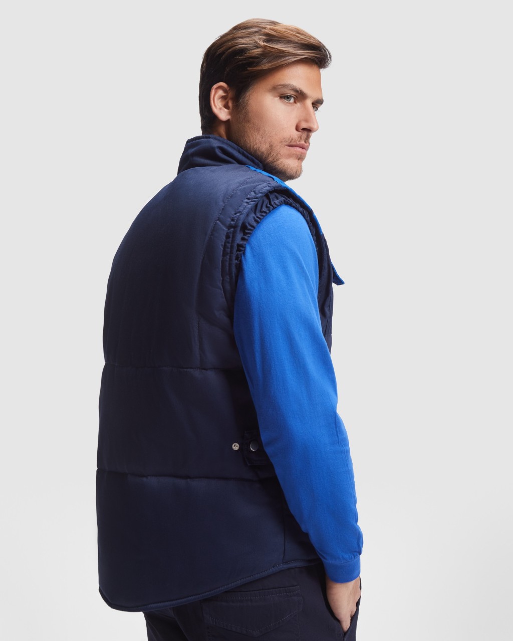 CHALECO DE TRABAJO ARMADA - WORKERSUNIFORMES.ES