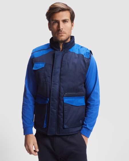 CHALECO DE TRABAJO ARMADA - WORKERSUNIFORMES.ES