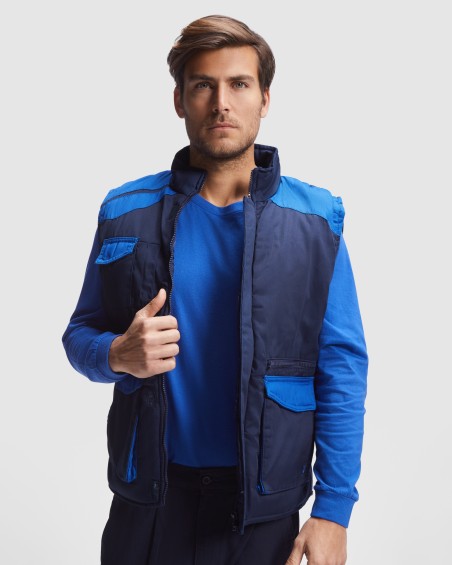 CHALECO DE TRABAJO ARMADA - WORKERSUNIFORMES.ES