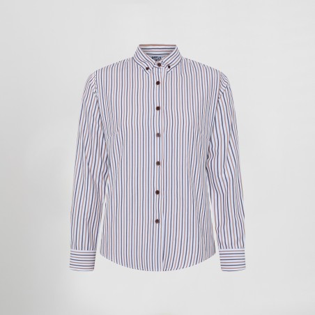 Camisa mujer rayas bicolor SIMONETTA 240033 | WORKERS UNIFORMES