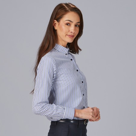 Camisa mujer rayas bicolor SIMONETTA 240033 | WORKERS UNIFORMES