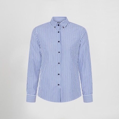 Camisa mujer rayas bicolor SIMONETTA 240033 | WORKERS UNIFORMES
