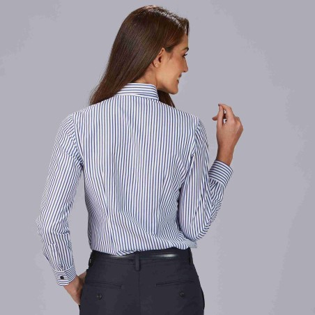 Camisa mujer rayas bicolor SIMONETTA 240033 | WORKERS UNIFORMES