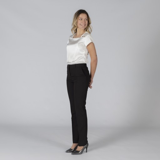 Pantalón mujer goma trasera TRIVIAL 700006 | WORKERS UNIFORMES 2