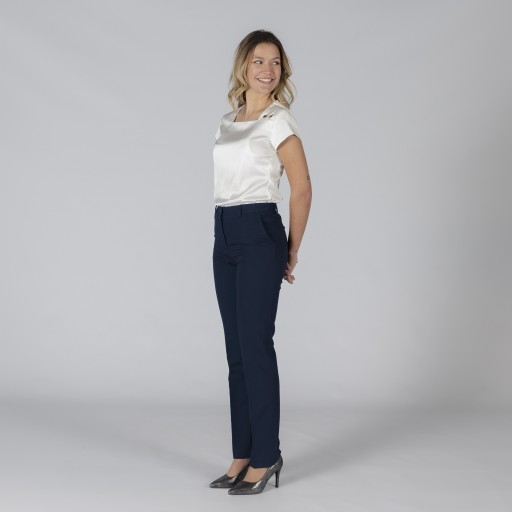 Pantalón mujer goma trasera TRIVIAL 700006 | WORKERS UNIFORMES