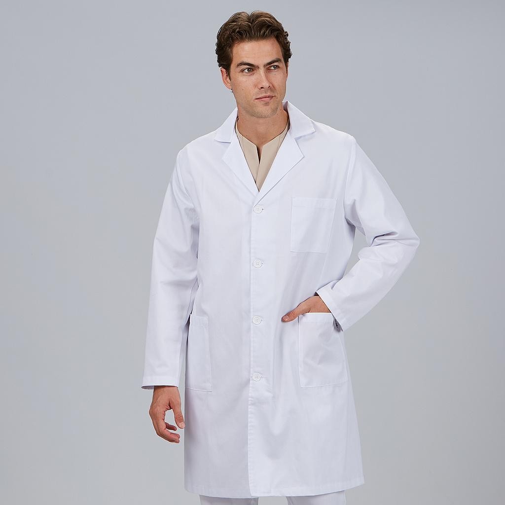 Bata Unisex Blanca Sarga Redline – WORKERS UNIFORMES