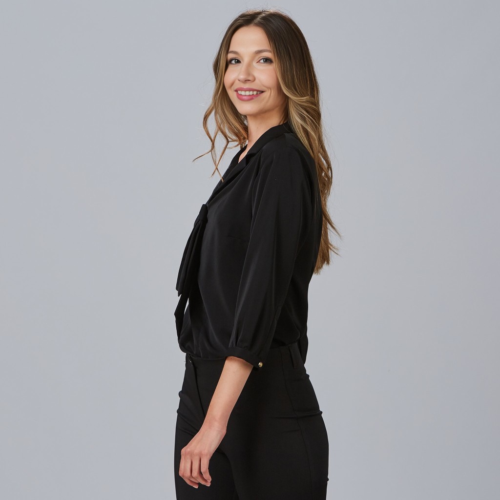 Blusa Mujer Lazo Flavia Tejido Breeze – WORKERS UNIFORMES