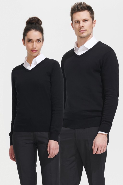 Jersey Cuello Pico para Mujer Punto Fino | WORKERS UNIFORMES 2