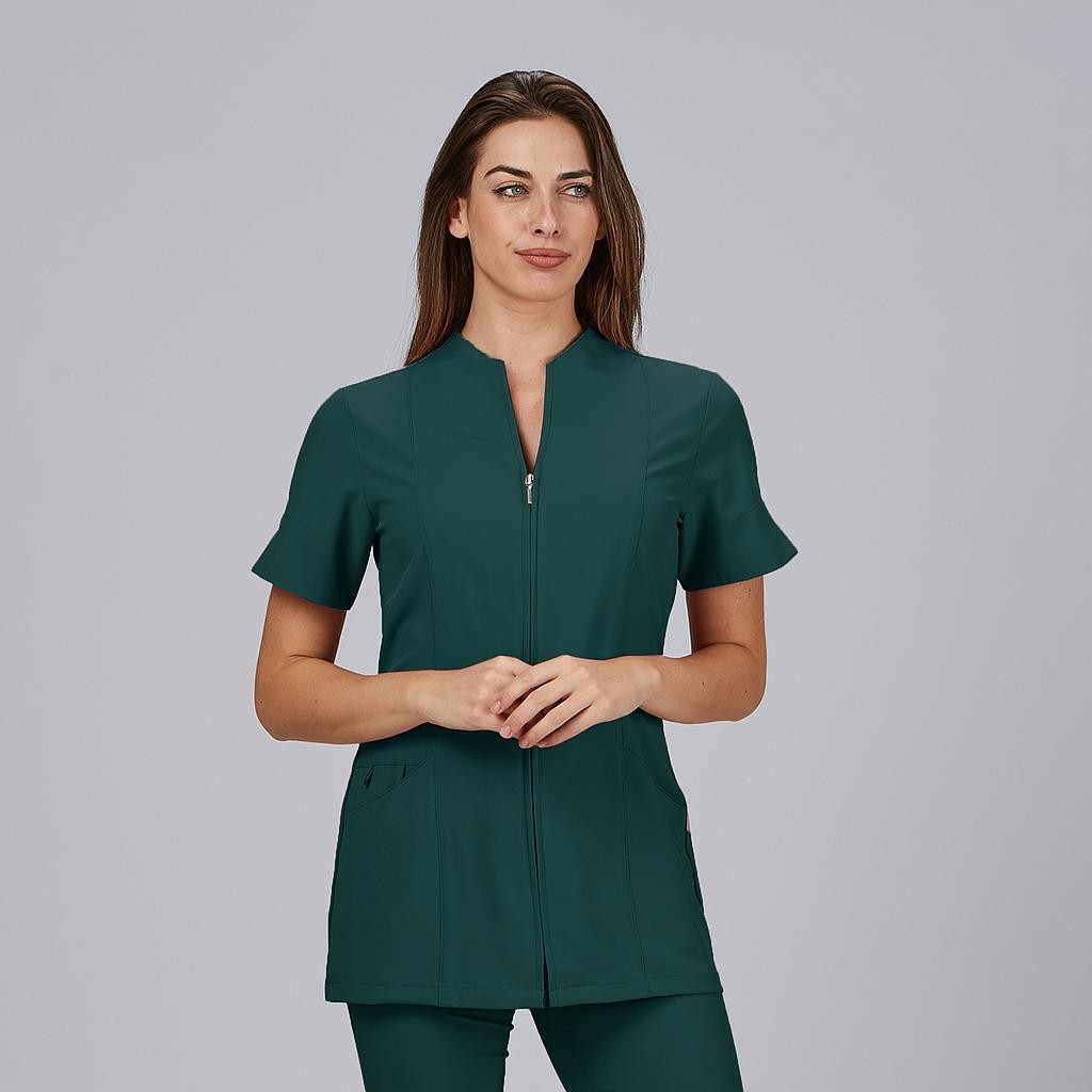 Blusa Abierta Mujer YANIRA | Workers Uniformes