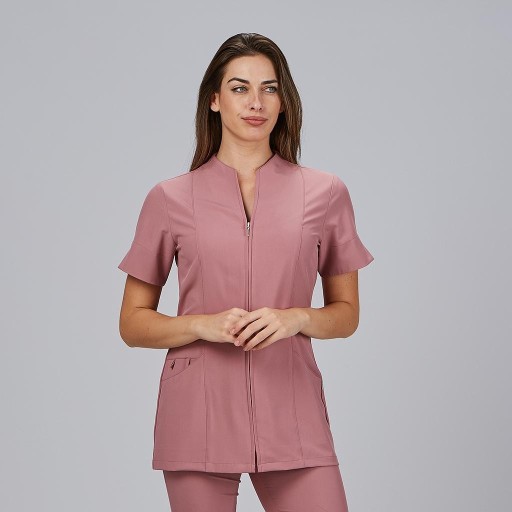 Blusa Abierta Mujer YANIRA | Workers Uniformes