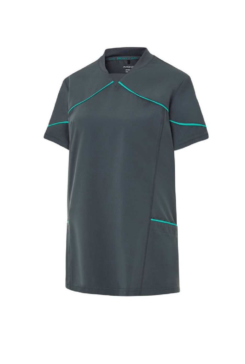 Casaca Sanitaria Cuello V Rib Slim Fit – WORKERS UNIFORMES