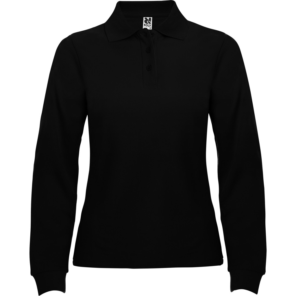 Polo mujer manga larga Roly Estrella PO6636 | WORKERS UNIFORMES