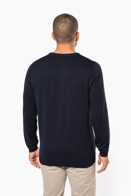 Jersey Cuello de Pico Hombre Kariban K965| Uniforme Profesional Elegante | Workers Uniformes