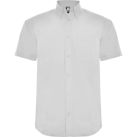 Camisa hombre manga corta popelín Roly CM5503 | WORKERS UNIFORMES