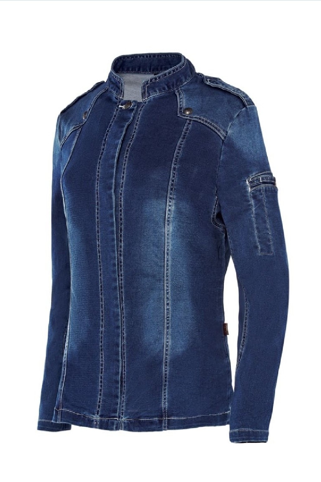 CHAQUETILLA PUNTO DENIM SLIM FIT