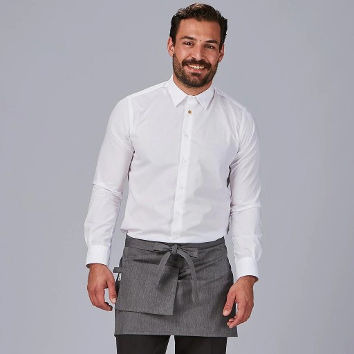 DELANTAL CORTO BOLSILLO CARTERA 35X67 CM