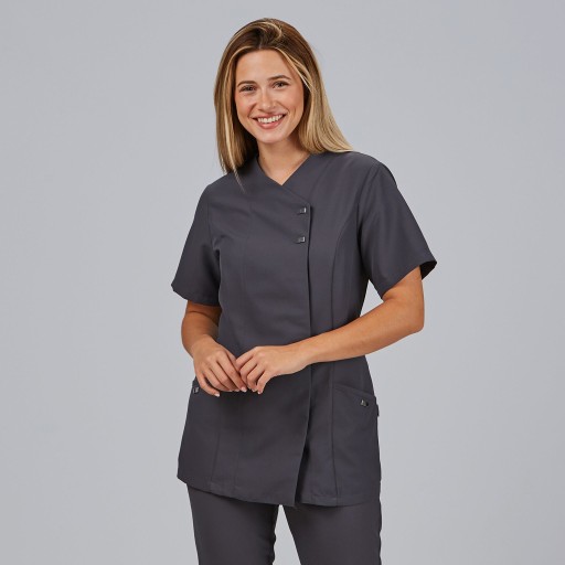 Blusa sanitaria mujer Elena cómoda y antibacteriana | Workers Uniformes