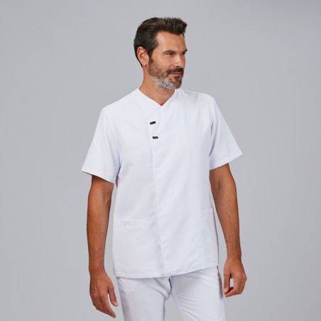 Blusa sanitaria hombre Hugo cómoda y resistente | Workers Uniformes