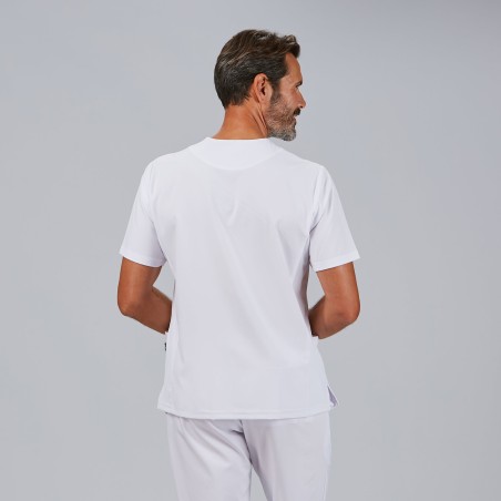 Blusa sanitaria hombre Joan con cremallera cómoda | Workers Uniformes