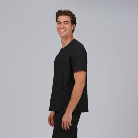 Blusa sanitaria hombre Joan con cremallera cómoda | Workers Uniformes