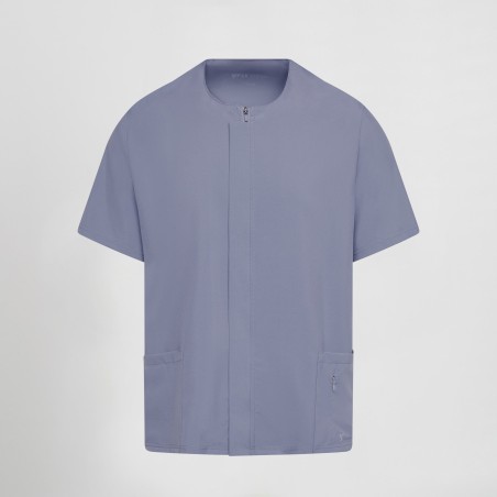 Blusa sanitaria hombre Joan con cremallera cómoda | Workers Uniformes