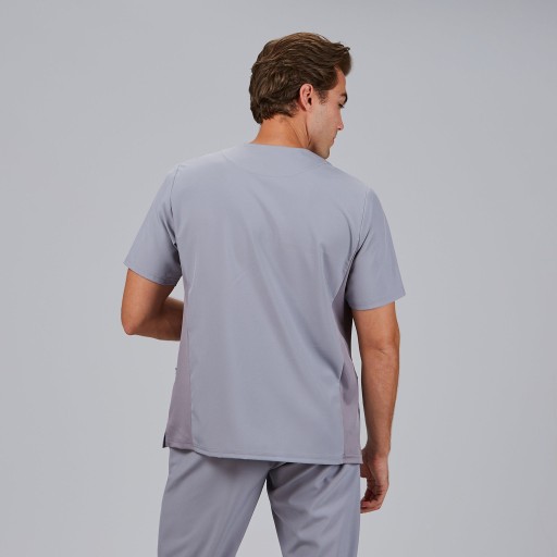 Blusa sanitaria hombre Joan con cremallera cómoda | Workers Uniformes 2