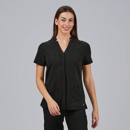 Blusa sanitaria mujer Marla abierta cómoda | Workers Uniformes