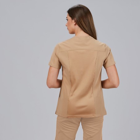 Blusa sanitaria mujer Marla abierta cómoda | Workers Uniformes