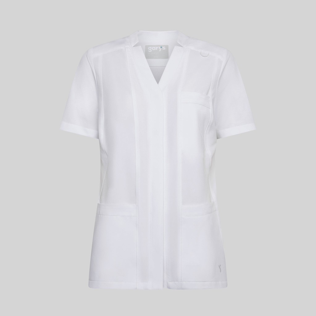 Blusa sanitaria mujer Marla abierta cómoda | Workers Uniformes