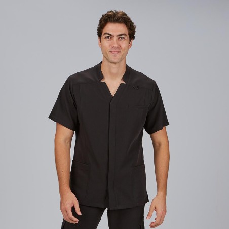 Blusa sanitaria hombre Alfred abierta cómoda | Workers Uniformes