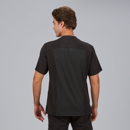 Blusa sanitaria hombre Alfred abierta cómoda | Workers Uniformes