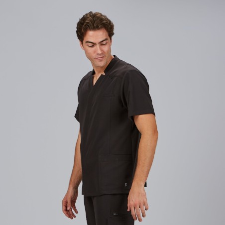 Blusa sanitaria hombre Alfred abierta cómoda | Workers Uniformes