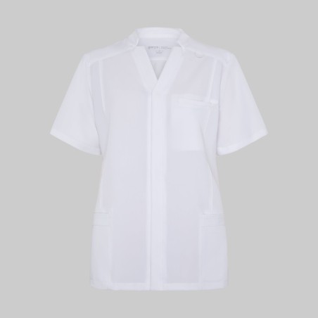 Blusa sanitaria hombre Alfred abierta cómoda | Workers Uniformes