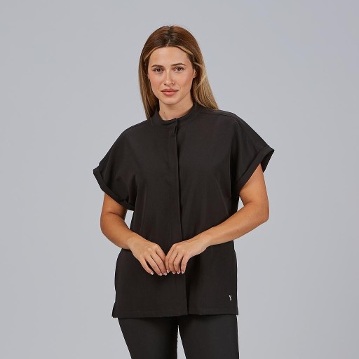 Blusa sanitaria mujer Débora abierta cómoda | Workers Uniformes 2