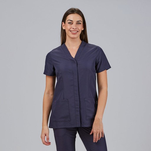 Blusa sanitaria mujer Sonia cómoda y transpirable | Workers Uniformes
