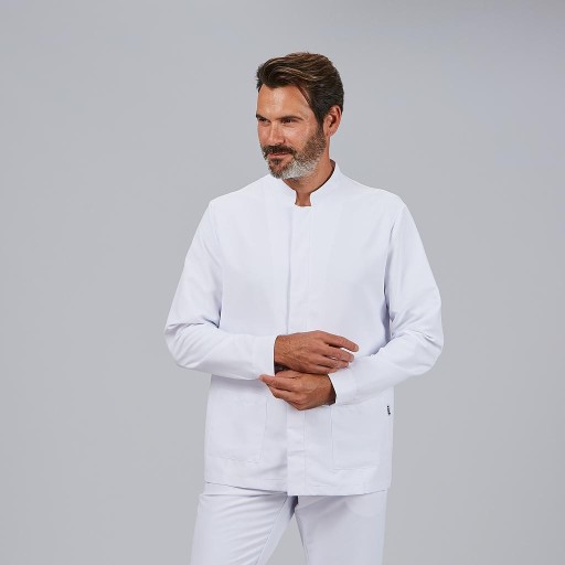 Blusa sanitaria hombre Aaron cómoda y transpirable | Workers Uniformes