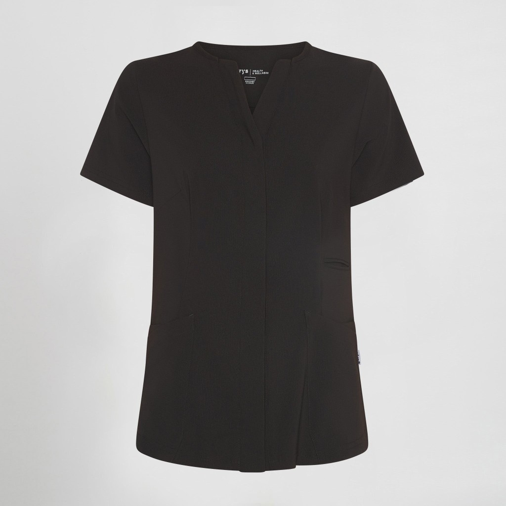 Blusa sanitaria mujer Dulcinea cuello pico cómoda | Workers Uniformes