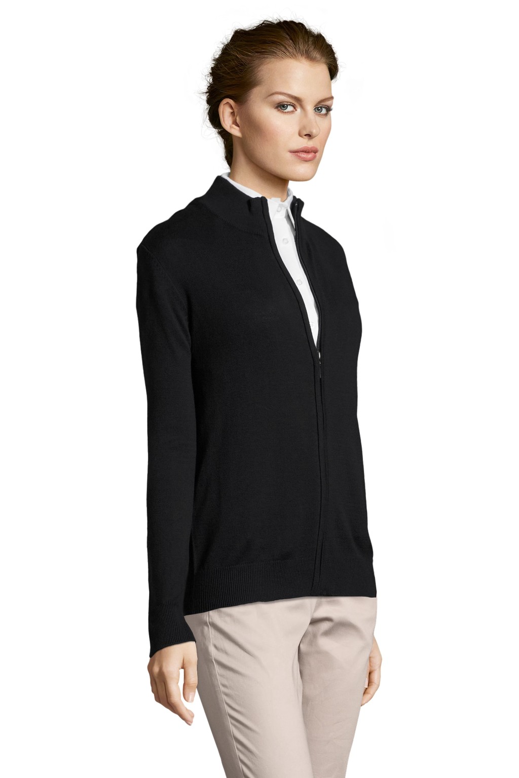 CHAQUETA DE PUNTO MUJER