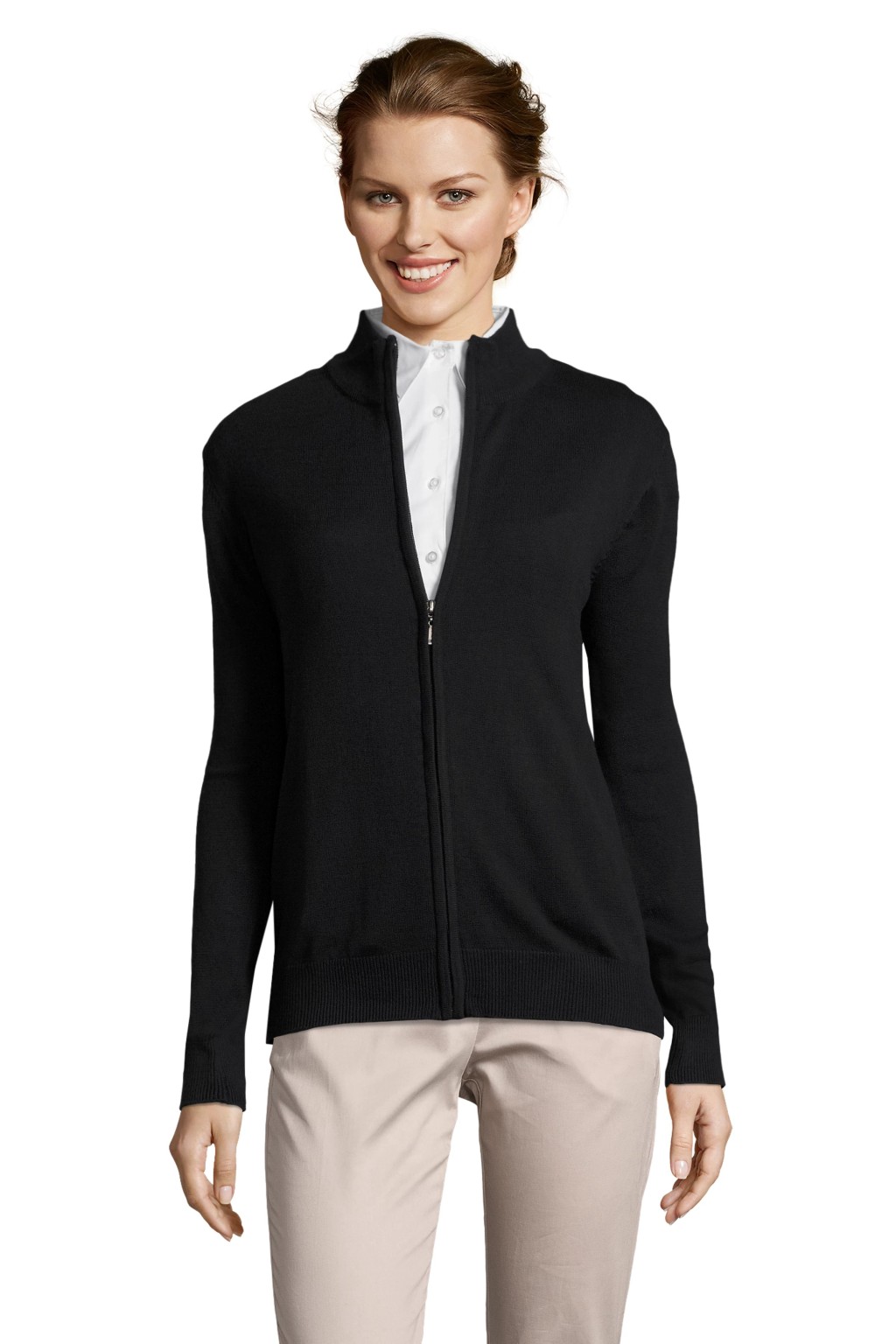 CHAQUETA DE PUNTO MUJER