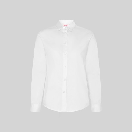 Camisa mujer manga larga con elastano | Workers Uniformes